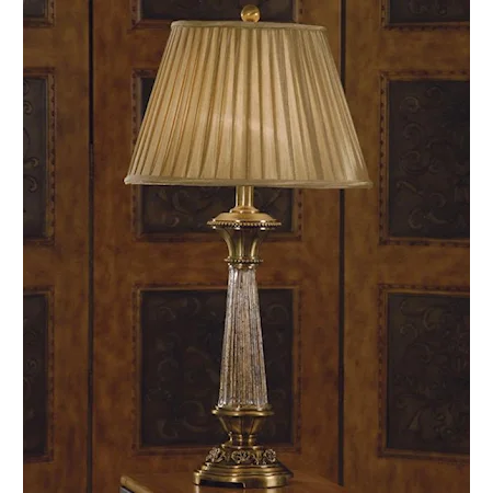 Traditional Table Lamp and Shade